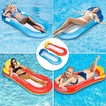 BLUEGALA Swimming Pool Floating Hammock;  Inflatable Floating Raft;  Summer Swimming Pool Inflation Floating Bed Float Pool Lounge Floating Chair Float Recliner Water Toy for Men Women