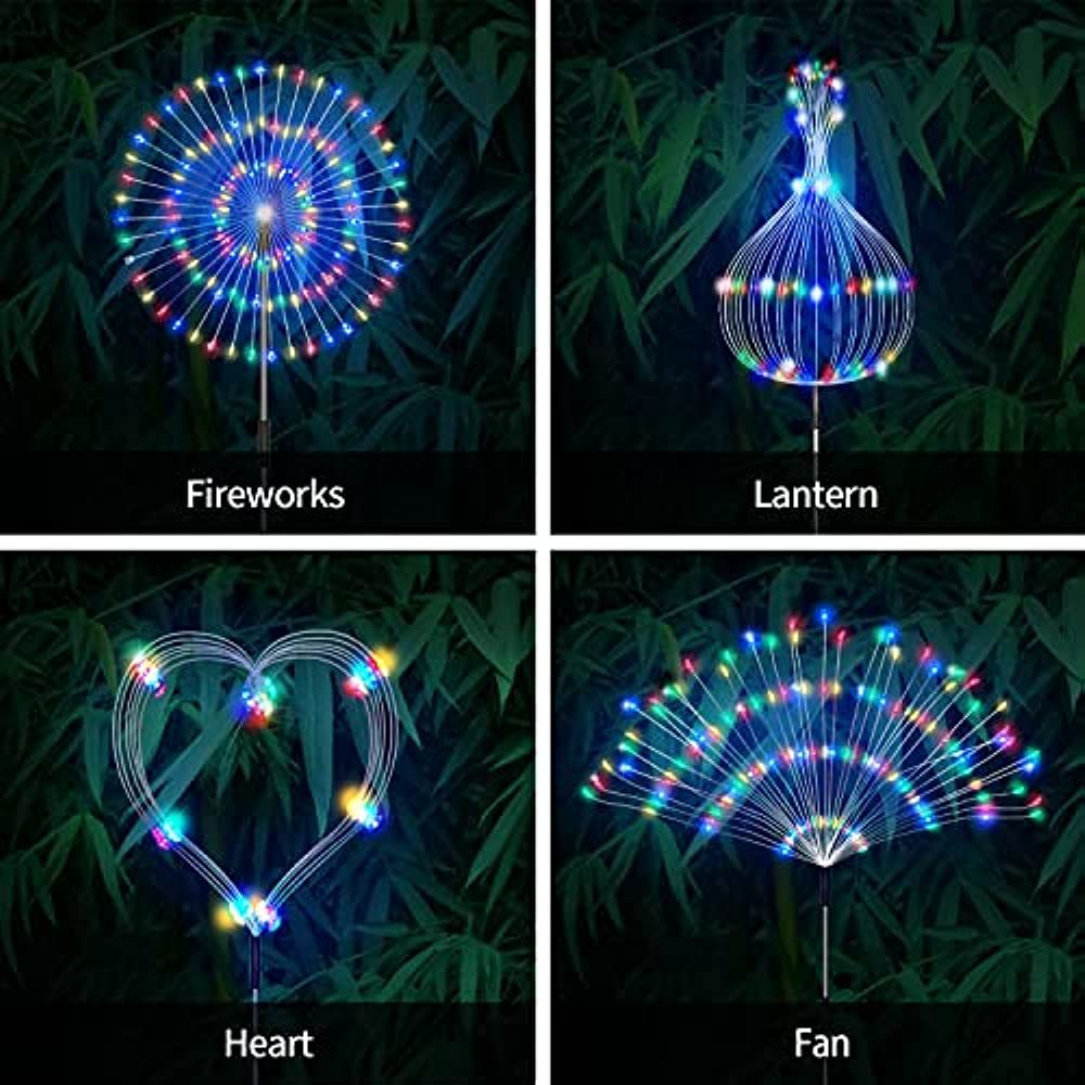 Solar Garden Fireworks