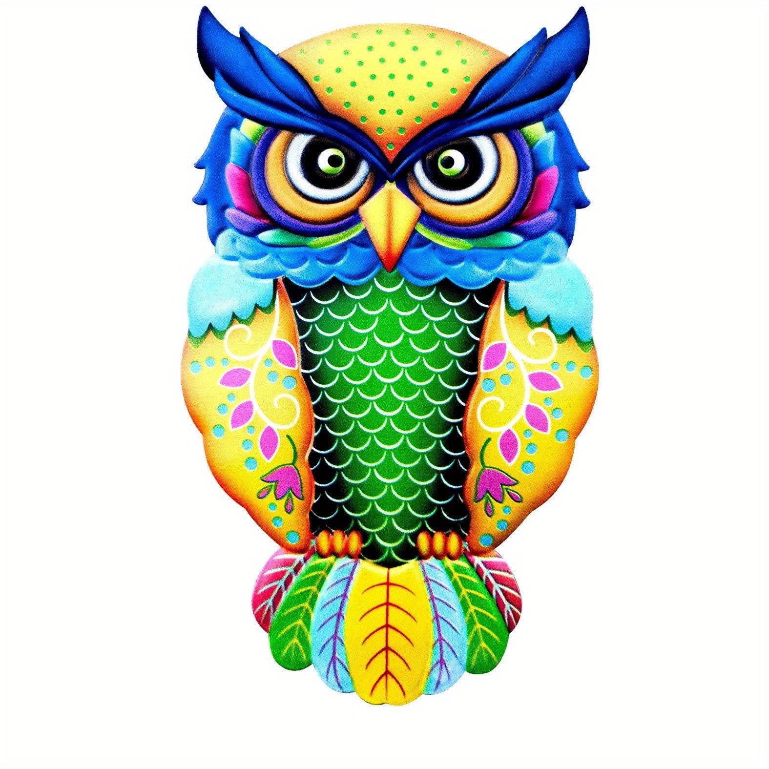 1pc Metal Owl Wall Decor, Outside Garden Decoration, Yard Art Outdoor Patio Fence Lawn Ornament, Home Decor, Room Decor, Party Supplies, Birthday Gift, Holiday Decor